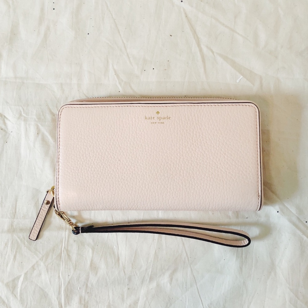 Kate Spade Pink Wristlet/Wallet